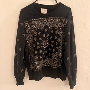Gerard Darel The Sweatshirt Paisley Print